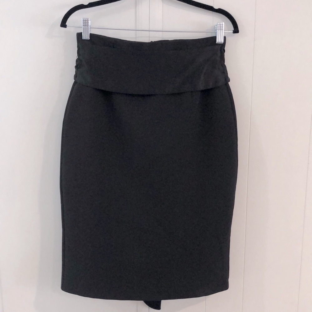 Zara Black Pencil Skirt
